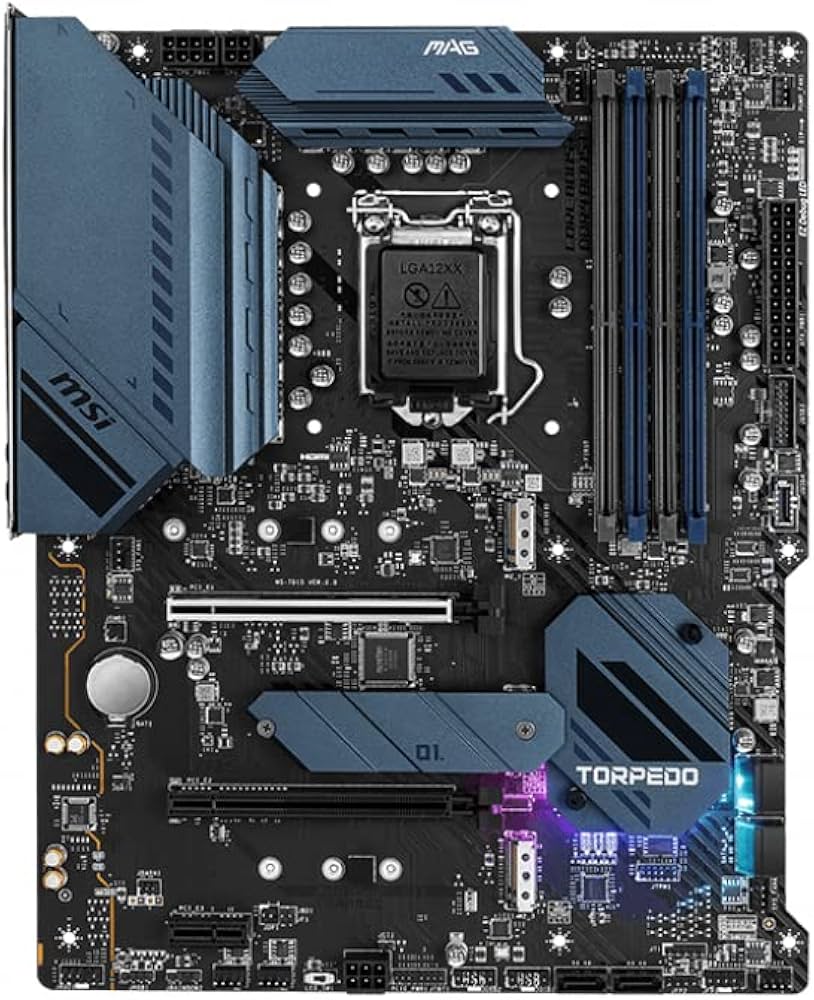 MSI MAG B560 TORPEDO Gaming Motherboard, ATX - Supports